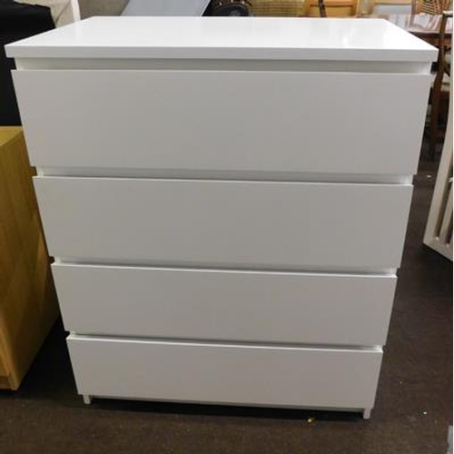 547a - Four drawer bedroom chest of drawers