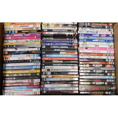 645 - 3x boxes of DVD's