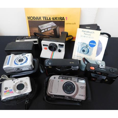650 - Selection of cameras, incl. vintage & digital
