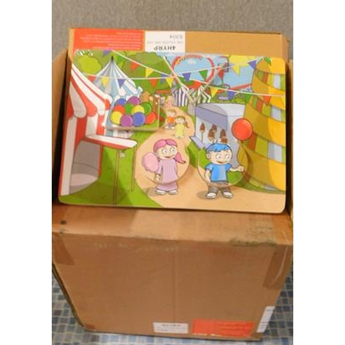 658 - Box of Early Learning wooden puzzles