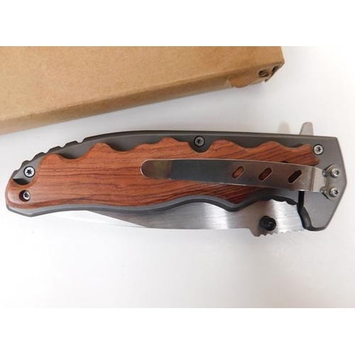 21a - Genuine doom lock knife new & unused 4