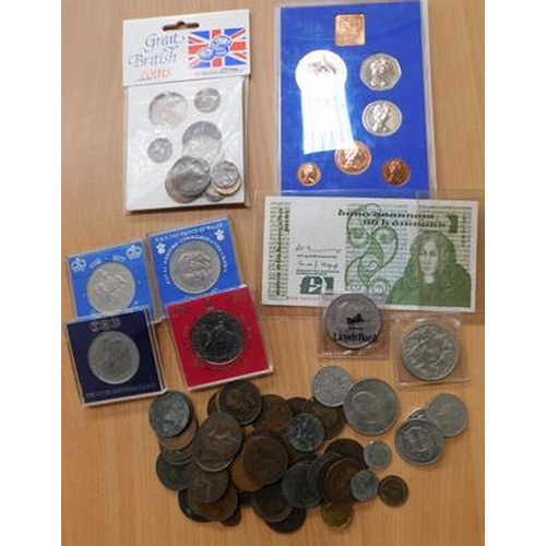 269 - Collection of Commemorative & vintage coins...