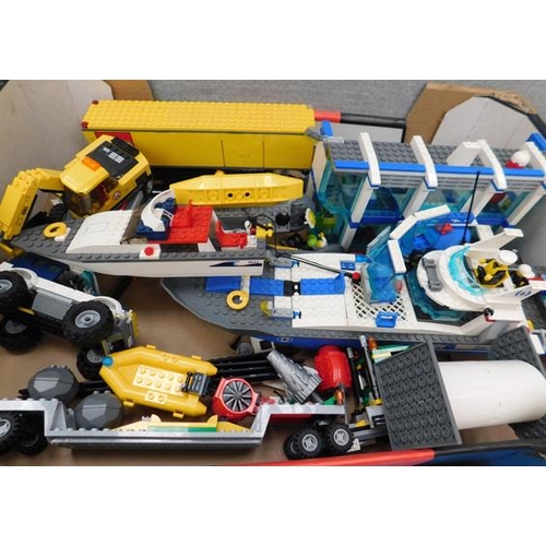 30 - Lego City inc instructions, aeroplane, helicopter etc...