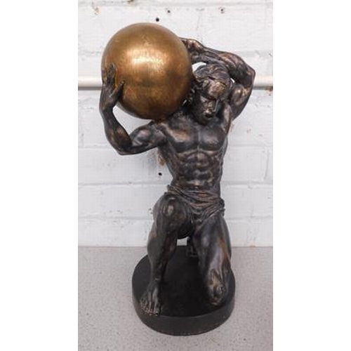48 - Large resin Hercules approx 17