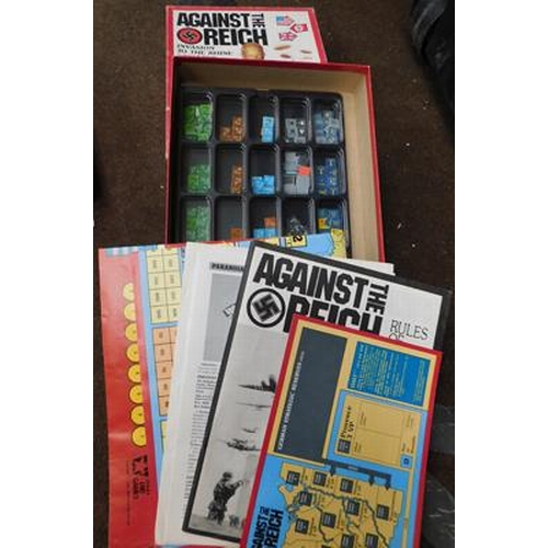 53 - 3x Boxed vintage games-Blackbeard, Luftwaffe, Against the Reich...