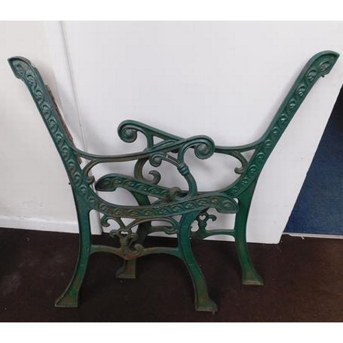 532 - Pair of bench ends