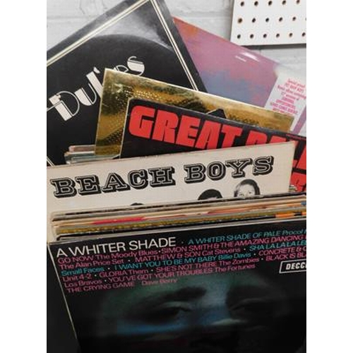 7 - Large box of mixed LP's incl. 70's...