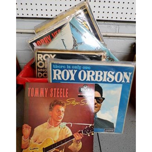 71 - Box of original Rock 'n' Roll collectable LP's