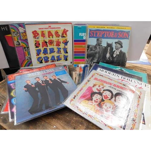 77 - Box of collectables LP's inc the Kinks etc