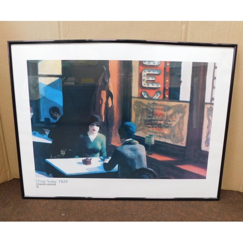 173 - Framed Edward Hopper print 32