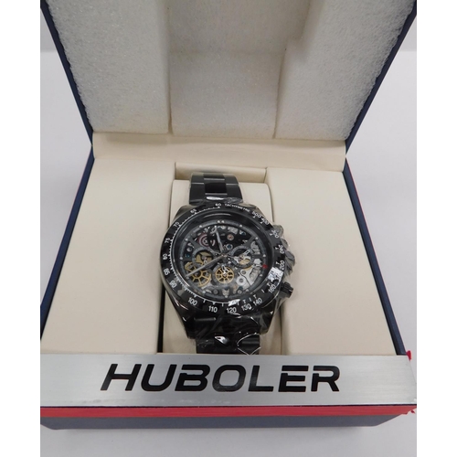 239 - New boxed Huboler gents watch