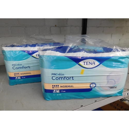 588 - 2x Bags of Tena Proskin comfort