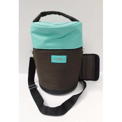 78 - Fortnum & Mason wine bottle cooler & carrier