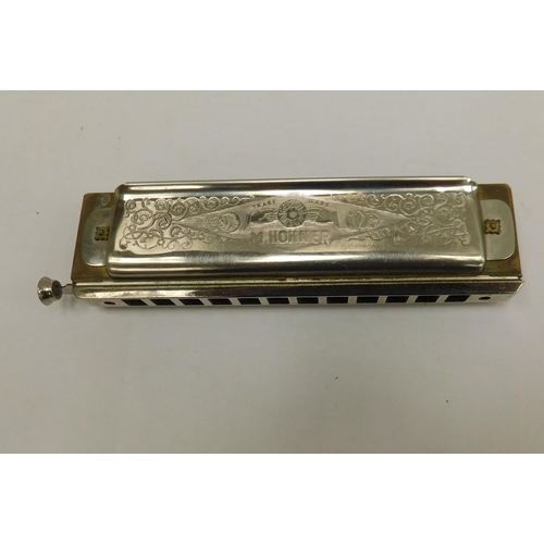 208 - Super Chromonica, M Hohner Germany, Harmonica