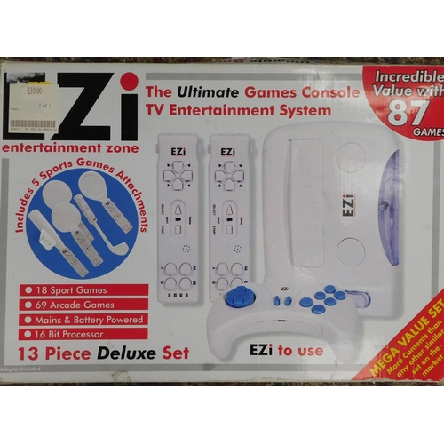 521 - EZI ultimate games console TV entertainment system