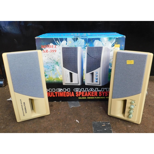 692 - Multimedia speaker system w/o