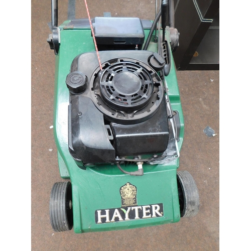 770 - Hayter Harrier 56 lawnmower, needs box, W/O