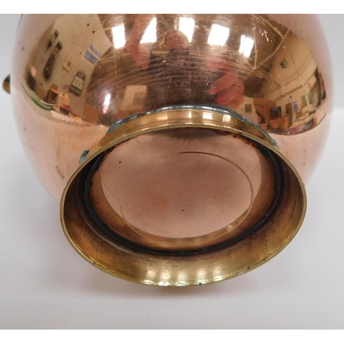 107 - Vintage copper ashtray