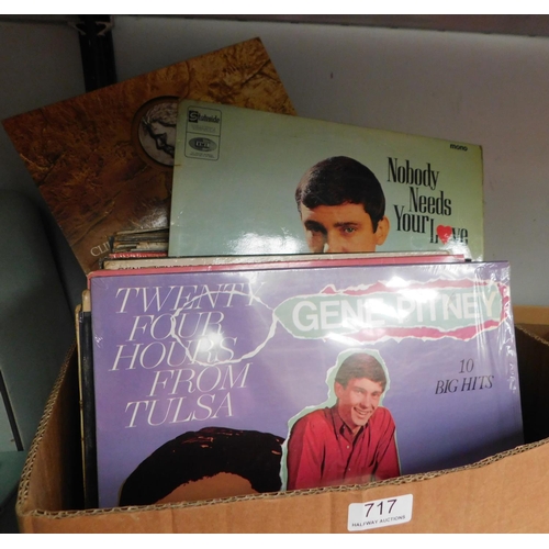 717 - Collection of 60/70's vinyl incl. Cliff Richard, Gene Pitney