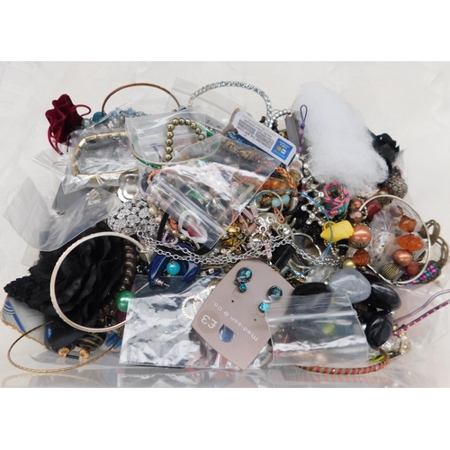 740 - Box of costume jewellery