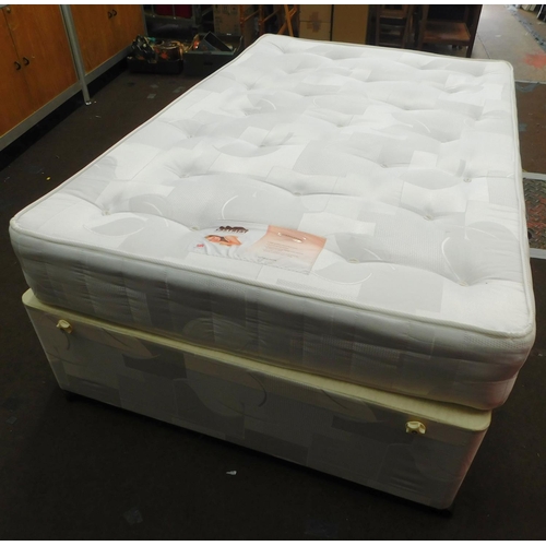 741 - Easyrest Manhattan double bed & divan base