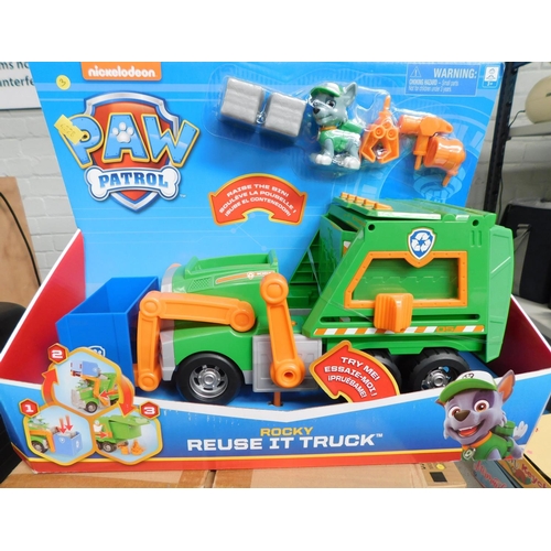 743 - Paw Patrol Rocky Rescue truck BNIB