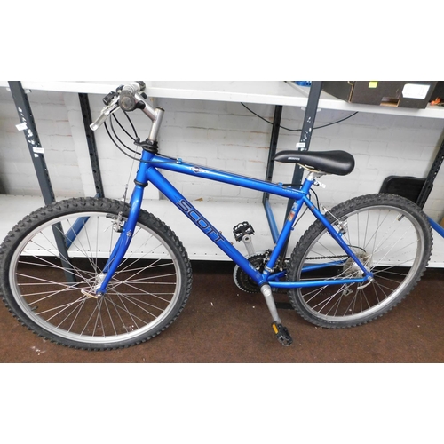 751 - Scott Timber gents mountain bike 21 gears
