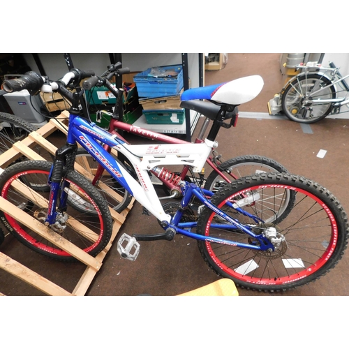 756 - Boys bike - Fireball double disc, 18x gears