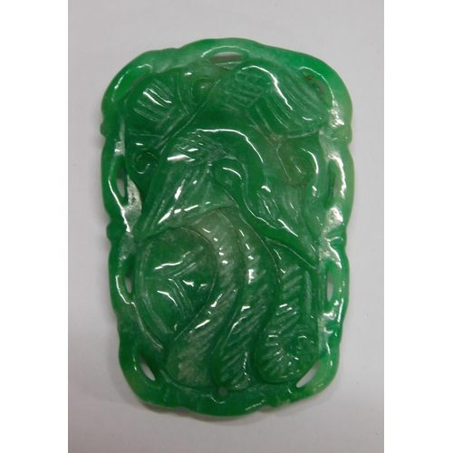 128 - Chinese jade amulet