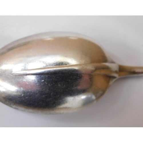 150 - 4x Victorian 'Rat Tail' silver hallmarked spoons