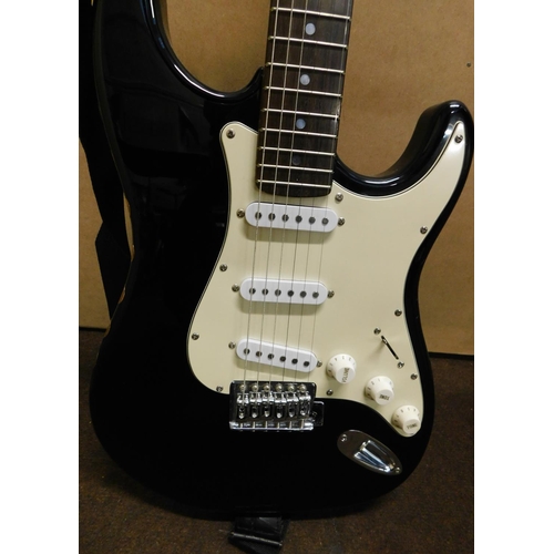 39A - Electric guitar with carrying case