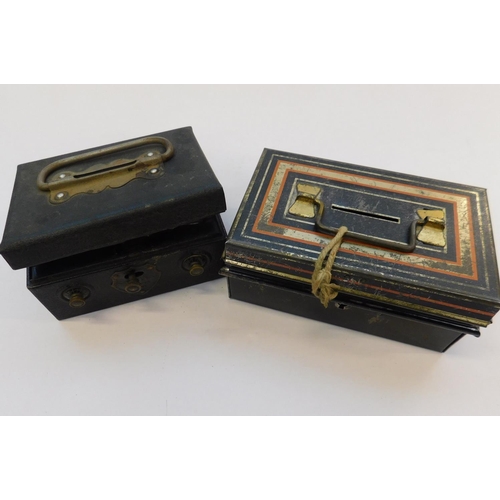 214 - Collection of mixed World coins – including cash tins