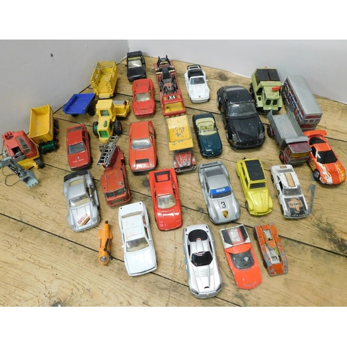 60 - Mixed diecast vehicles – various makes eras