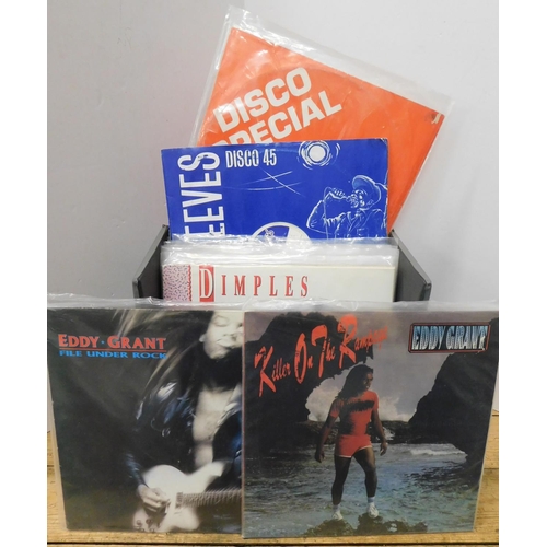 62 - Box of 38x Reggae albums and 12