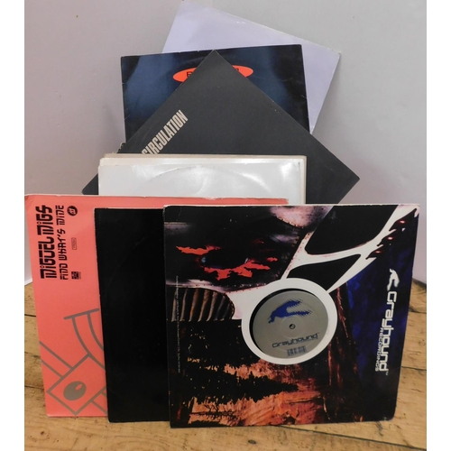 78 - Box of DJ vinyl dance music