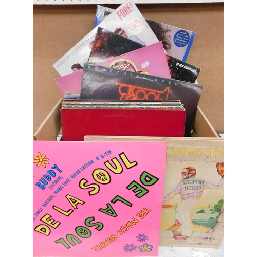 72 - Large box of mixed LP's 70's, 80's, 90's