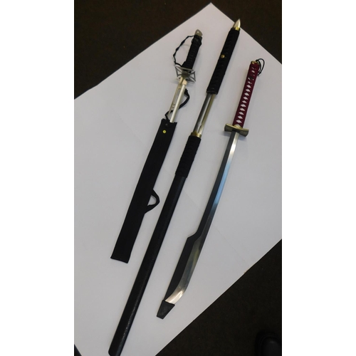 89 - Three ornamental/decorative style swords