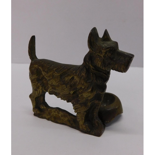 97 - Brass 'Go To Bed' candle holder