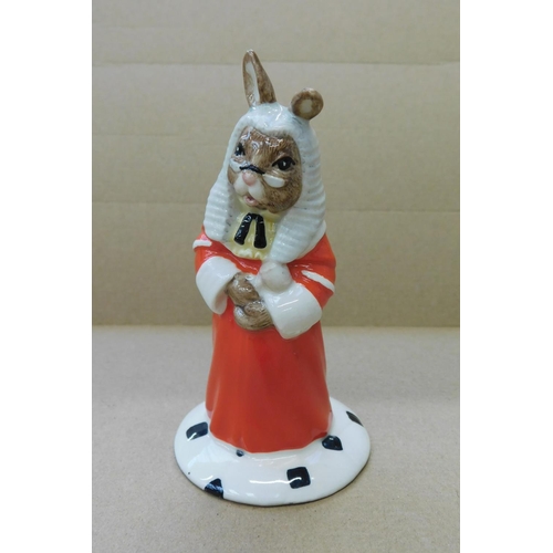 139 - Royal Doulton judge bunny kins - D0188, no box