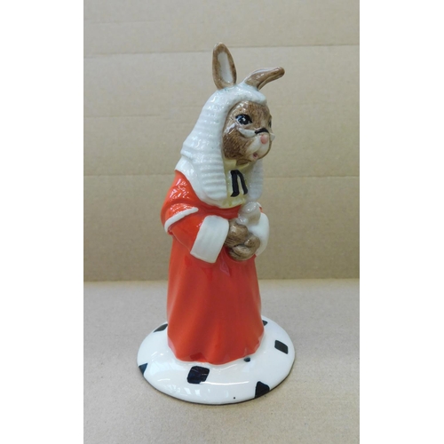 139 - Royal Doulton judge bunny kins - D0188, no box