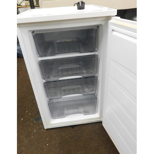 741 - White undercover freezer W/O