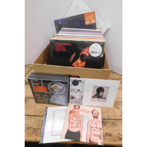 82A - Over 60 brand new sealed LPs inc Yoco Ono , Sex Pistols, Lady Gaga, Madonna, & Soundtracks