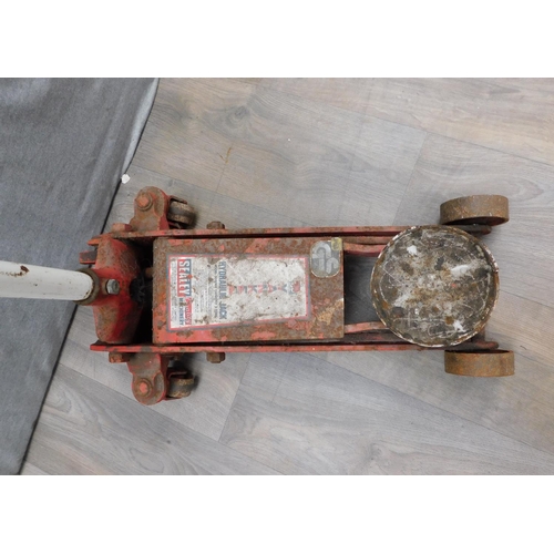 741 - Sealey hydraulic jack W/O...
