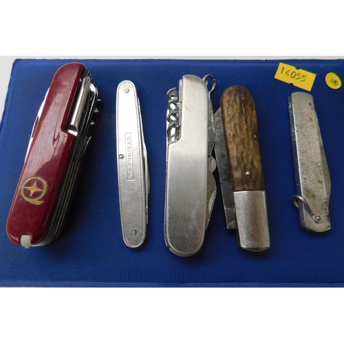 142 - Collection of mixed pocket & penknives