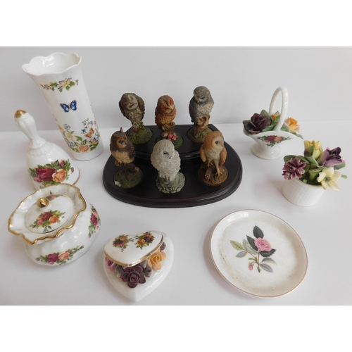 157 - Mixed ceramics including – Aynsley & Royal Doultan