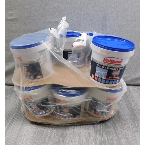 514 - Unibond tile adhesive & grout (11 tubs)