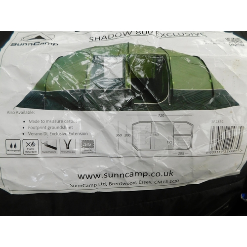 520 - Tent & 2 sleeping bags unchecked