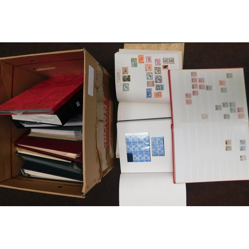 9 - Mixed stamp collection including – ten stock books of various content