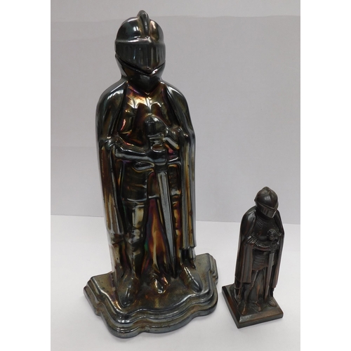 47 - Vintage knight companion set and Knight figure - no damage