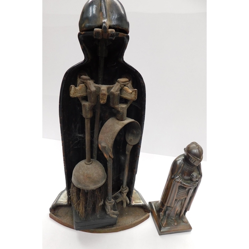 47 - Vintage knight companion set and Knight figure - no damage